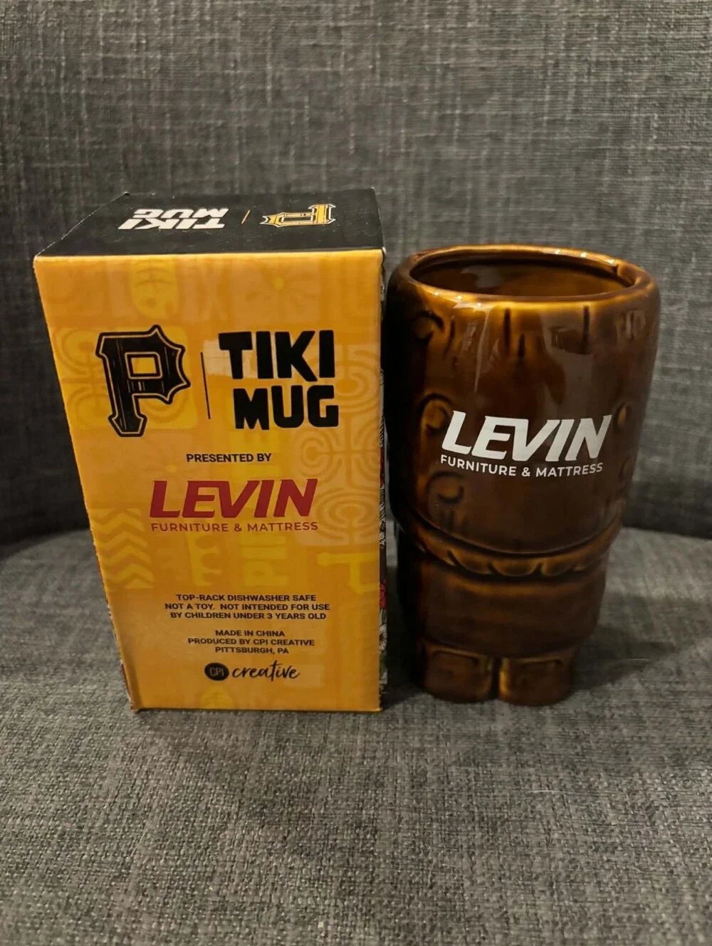 Pittsburgh Pirates MLB Luau Weekend Tiki Mug 2026 Stadium Giveaway New